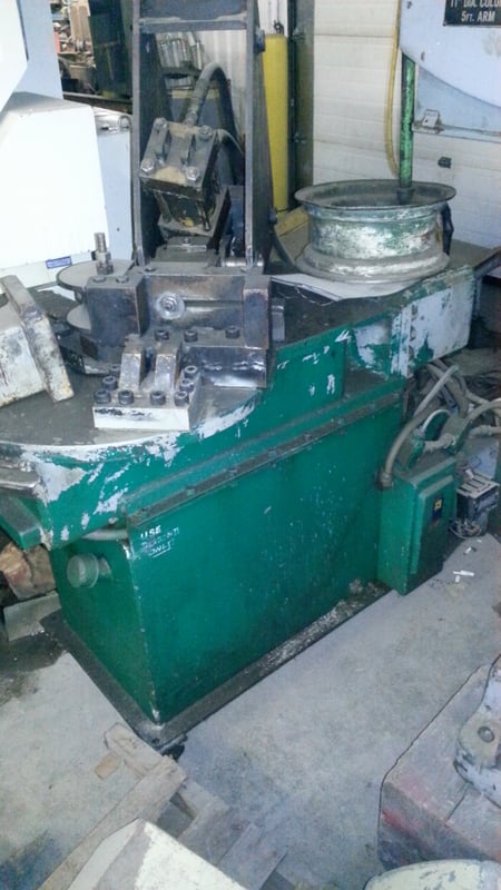 3" SMC, horizontal rod bender, 1725 RPM, 10 HP, moveable control unit, forward/referse controls, automatic