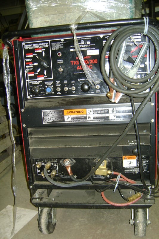Lincoln Idealarc300/300, Tig Welder, S/N U1950318970, 208/230/460 V