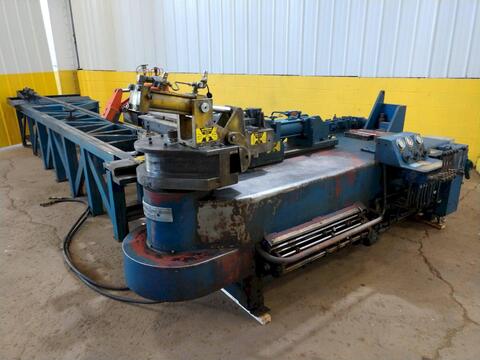 4" Wallace Coast #6RD, hydraulic pipe bender, 1976, #12649