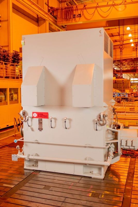 6400 KW, 1500 RPM, Ideal, 8000 KVA, SAB, 3300 Volts, ODP/WPII, new, oil jack, Natural gas resistor, 50 Hz