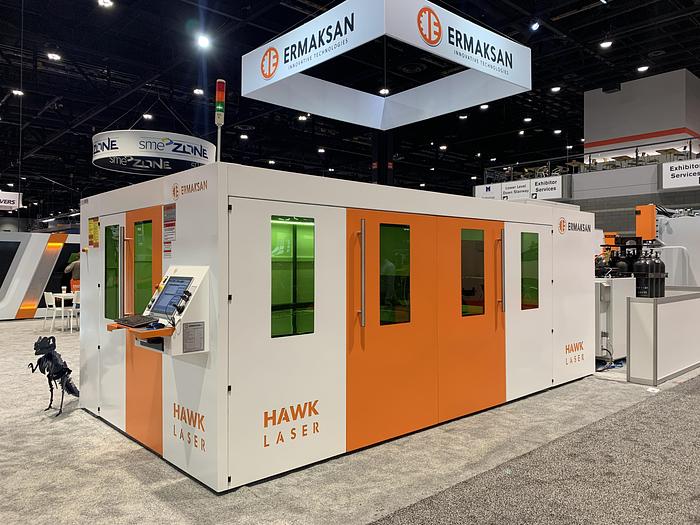 Ermak #Hawk, fiber laser, 2000 watt, Beckhoff Control, dust collector, 2020