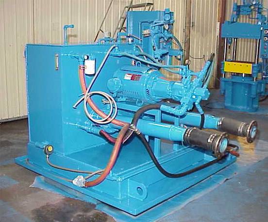 30 HP Rexroth Pump, 30 GPM, 260 gallon tank, #598