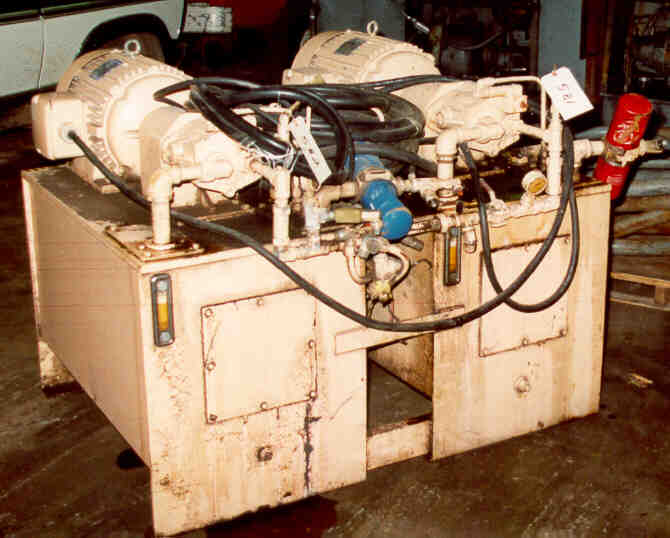 Vickers 581 30 HP Vickers, 2 units connected, 2500 psi, 160 gallon, #581 for Sale ...