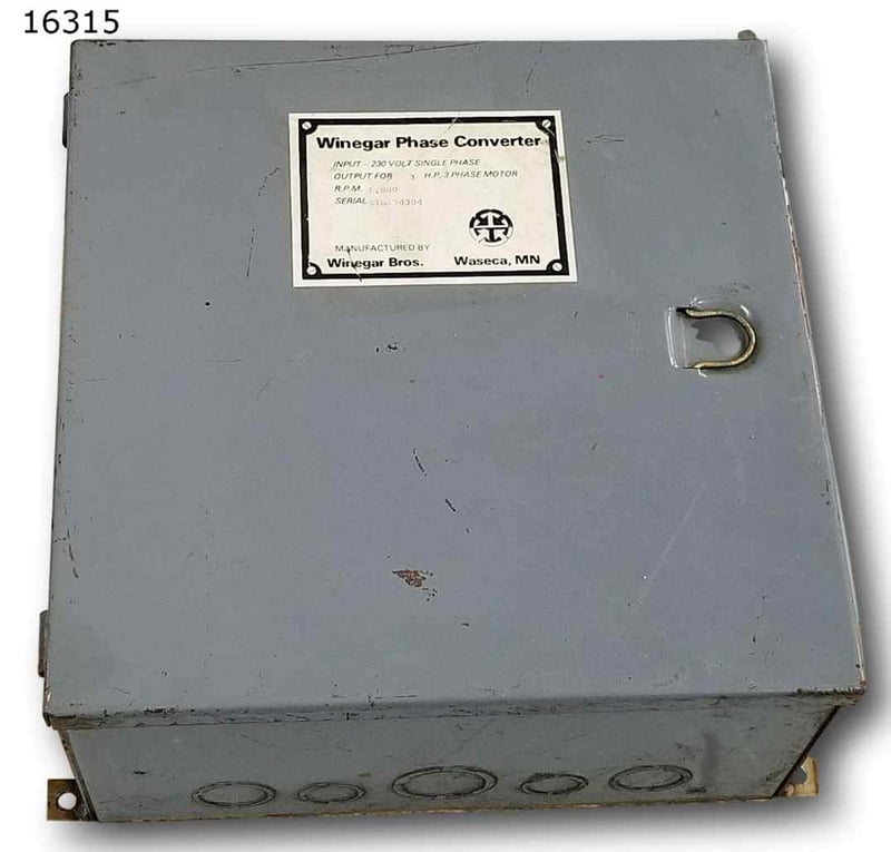 New & Used Electrical Phase Converters for Sale Surplus Record