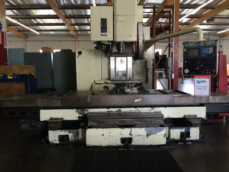 Amura Seiki #VMC-2185, CNC vertical machining center, 80