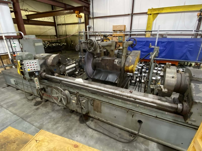 Reinecker, 140" Crankshaft Grinder, updated with CNC dresser, wheels