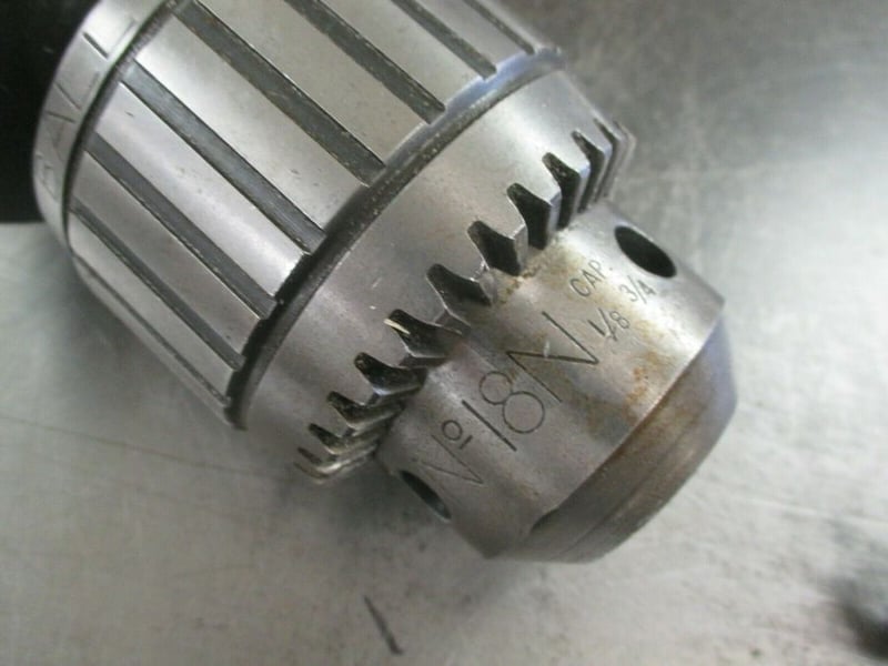 Jacobs 18N 3 4 Ball Bearing drill chuck on NMTB 50 arbor for Sale Surplus Record