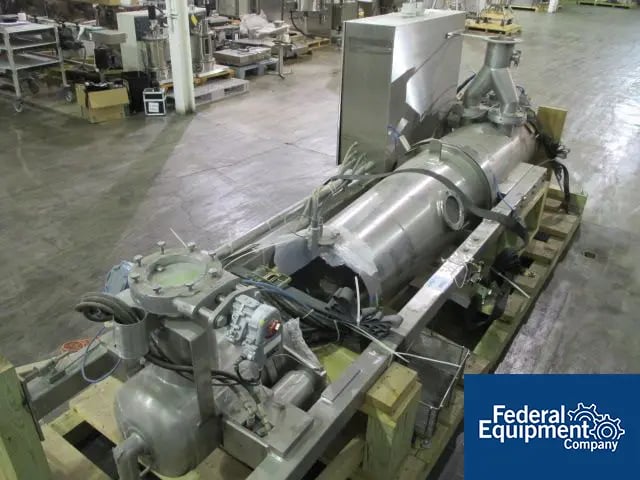 Glatt #GPCG5, fluid bed dryer / granulator, Stainless Steel, 5.5 KW blower, air handling/filter housings