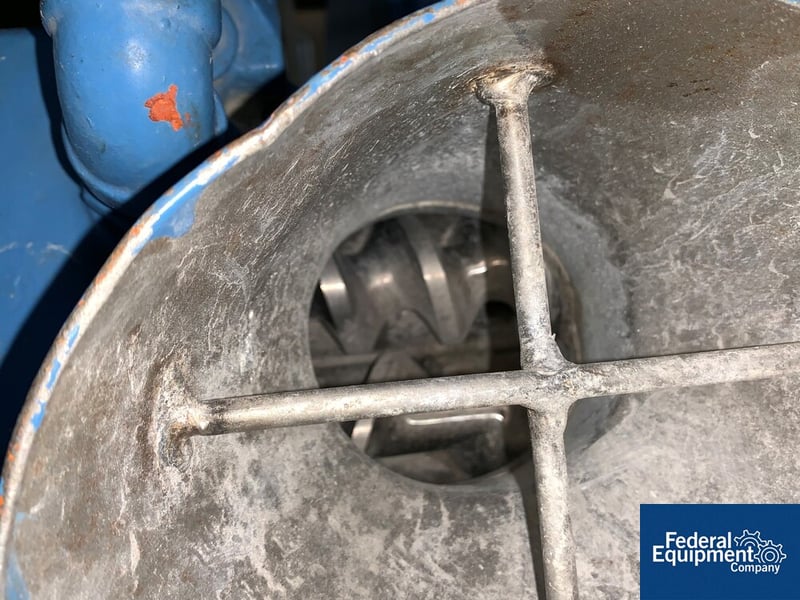 Welding Engineers 2010, pug mill extruder, jacketed feed throat