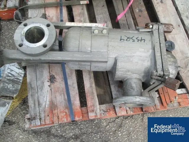 8" FSI #FSPN-40, basket filter, 304 Stainless Steel, 150 psi, serial #64258, #43329