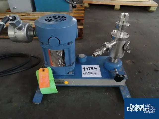 IKA #SD41S2, Super Dispax Mixer, Stainless Steel, ben top design, 2 HP, 230/460 V., 3450 RPM motor, serial