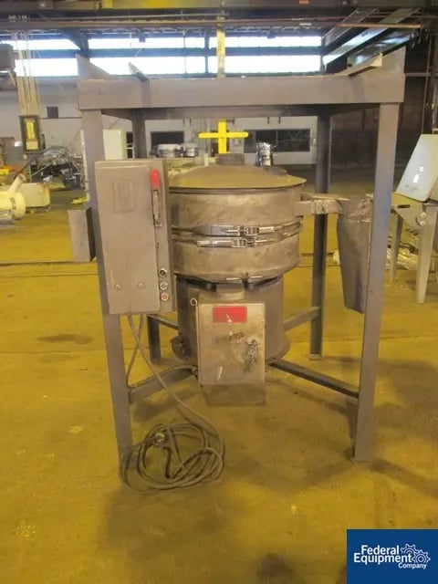 30" Midwestern Industries, Carbon Steel screener, single deck, #247-2