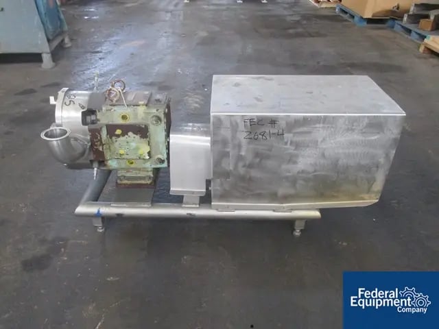 130 GPM, Waukesha #130, 3" pump, Stainless Steel, #2681-4