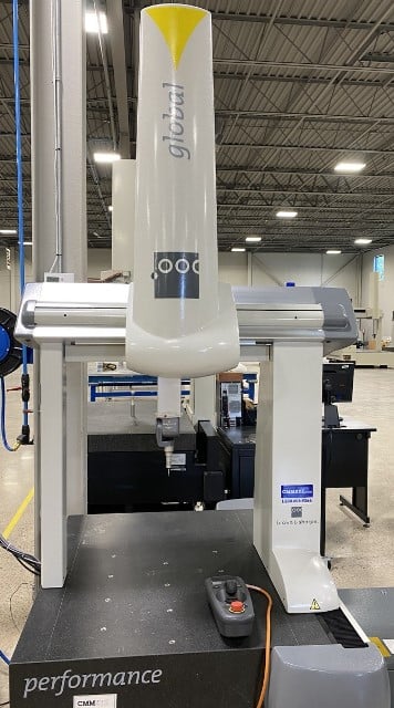 Brown & Sharpe #Global-Performance-5.5.5, coordinate measuring machine, Hexagon DCC Control, PC-DMIS, 2009