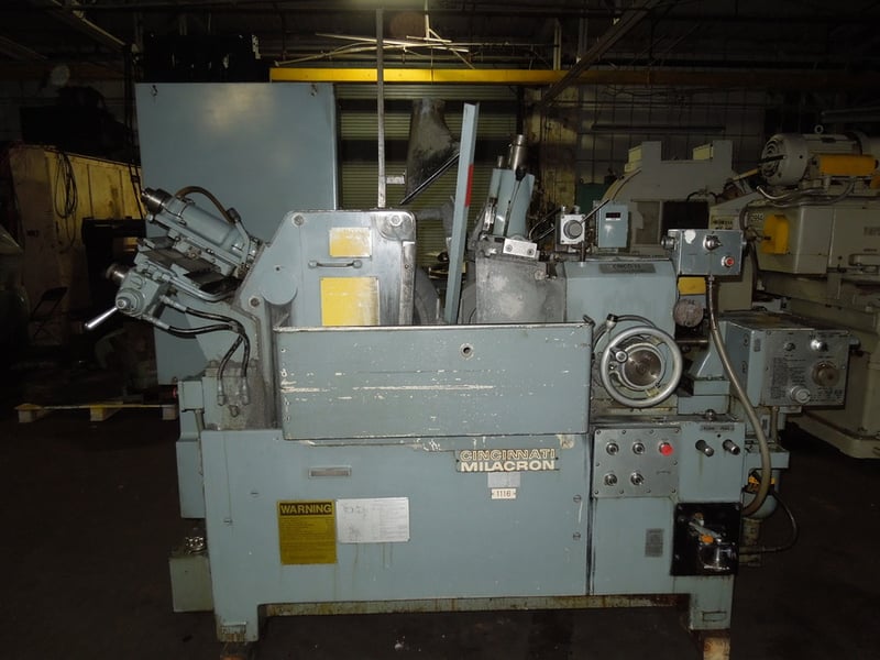 Cincinnati No. Cinco15, centerless grinder, 24" grind wheel, hydraulic