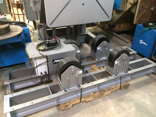 10 Ton, Profax #TR20000/IR10000, turning roll set, 20000 lb., hand pendant, 2014/17