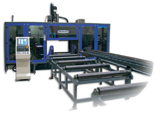 Bendmak #B3DL-1200Eco, 50" x 20" CNC Beam Drilling Line