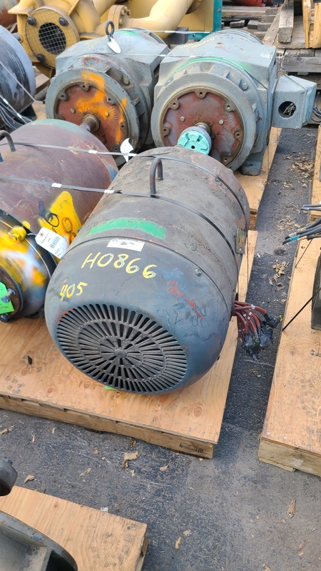 100 HP 1800 RPM Lincoln, Frame 405TC, TEFC BB, 230/460 Volts For Sale ...