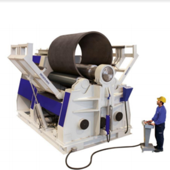 72" x 2-3/8" Bendmak #CY4R-HHS540-20/60, 4-roll, digital read out, induction hardened rolls