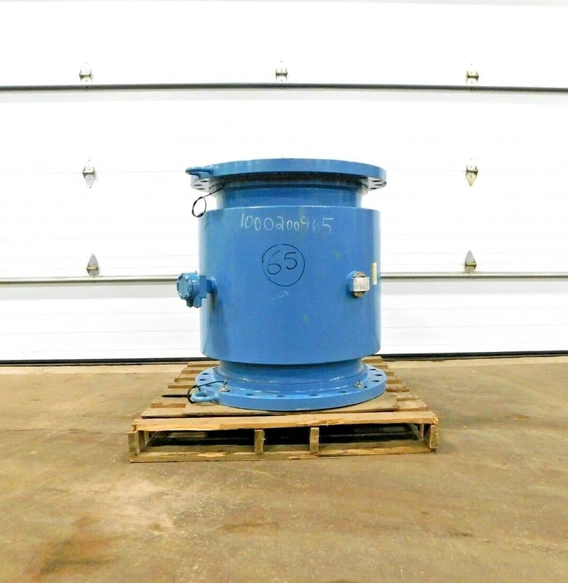 Rosemount #8707PWC240C1W3N0Q4Q8Q66Q6, 23" magnetic flowtube meter, 285 psi, 21-1/2"/23" opening, new, unused