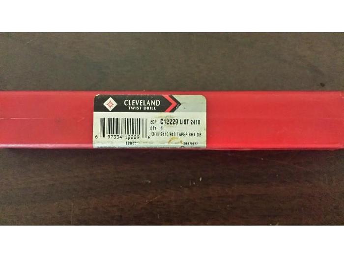 Cleveland #C12229 Twist Drill, 13/16" 2410/940 Taper SHK DR