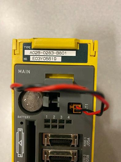 Fanuc #18i control unit A02B-0283-B801, #104410 for Sale | Surplus Record