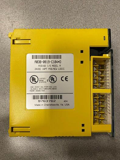 Fanuc #A03B-0819-C104 #D I/O module, #104402