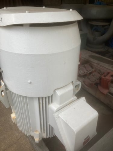 100 HP 1188 RPM Baldor Reliance, Frame 444LP, Cont., TEFC, 1.15 service factor, 460 Volts