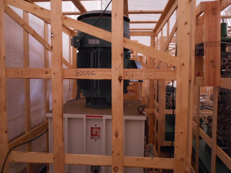 101 GPM @ 755' TDH, United - CPC #VP-CX, type OH4, size S3x6x28, 125 HP Baldor motor