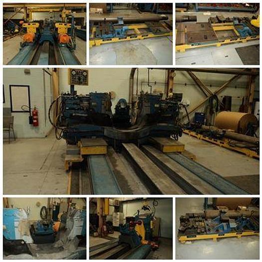 50"/63" x 256" Farrell roll grinder, 2 wheel roll capable of grinding all rolls for Sale