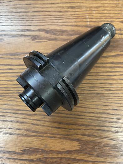 Sandvik #50MM-VF1.500-SM10 Cat 50 facemill holder, 1-1/4" dia.arbor, #104459