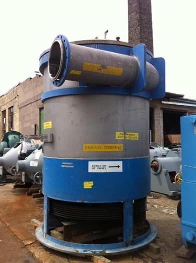 Fiberprep #SPH1500, vertical pressure screen, T316 Stainless Steel, .008" holes