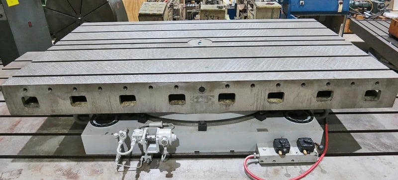 60" x 96" Giddings & Lewis Hydrostatic Rotary Index Table