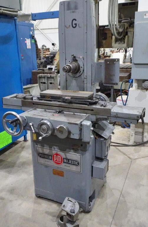 6" x 18" Parker #2Z, surface grinder, 20" vertical travel, 8" wheel