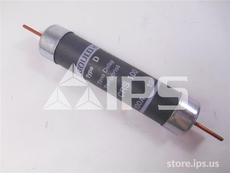 100 Amps Gould Current Limiting Fuse Type D, Time Delay