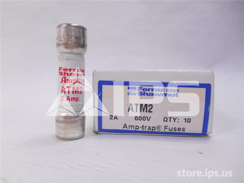 2 Amps Shawmut Current Limiting Fuse 600 Volt