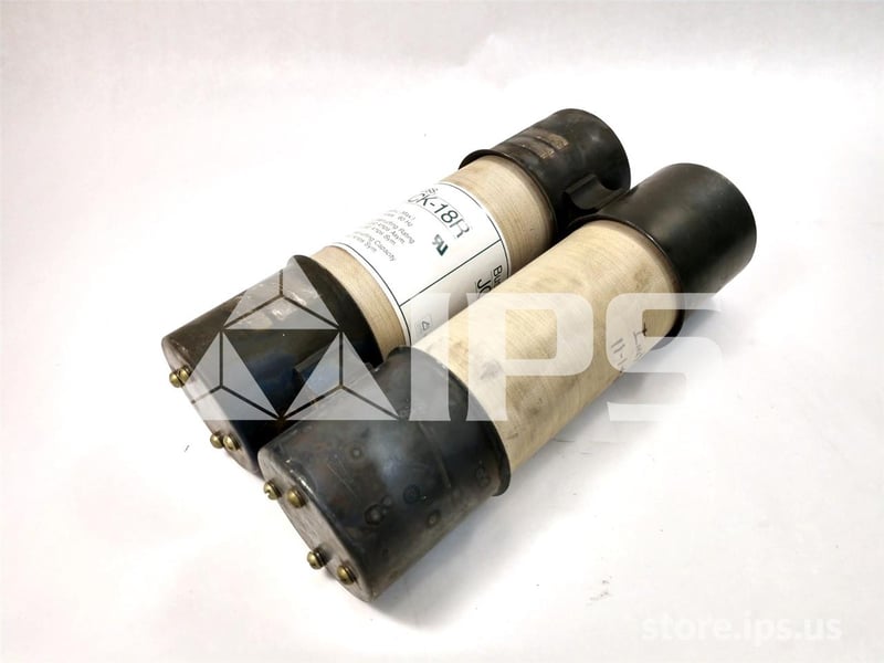 18r Bussmann Power Fuse 2.4 KV R Rated 390 Amps Motor Starter Fuse
