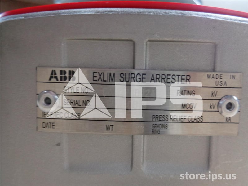 ABB Exlim-q Station Class Arrester 3 KV New 2.55 KV Mcov