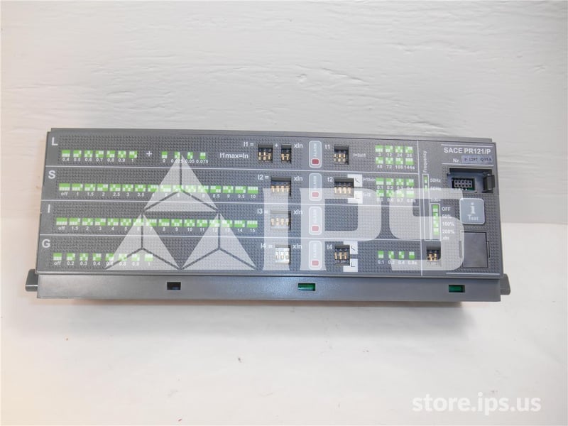 ABB Sace Pr121/p Solid State Programmer Lsi New For Emax, Horizontal Mount, With Targets