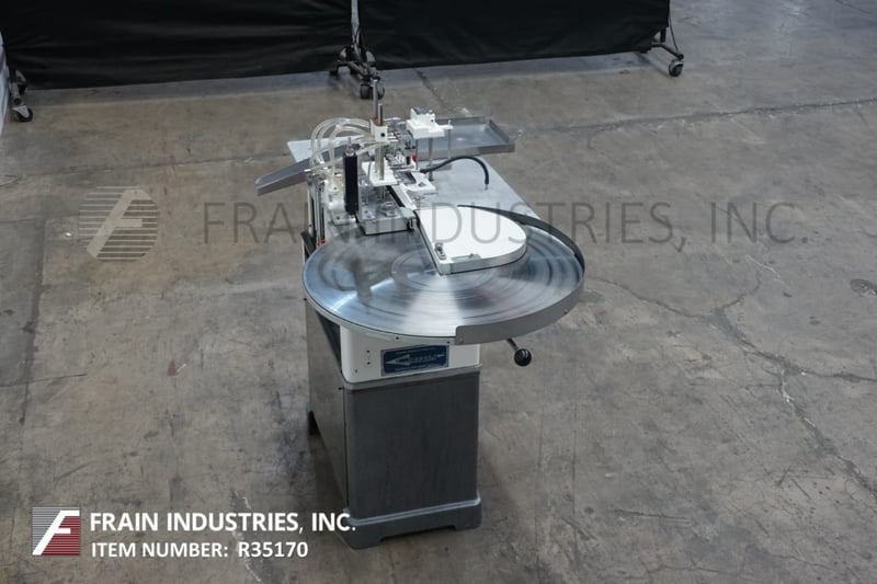 Cozzoli FPS2, automatic, intermittent motion, unscrambler, flush, fill