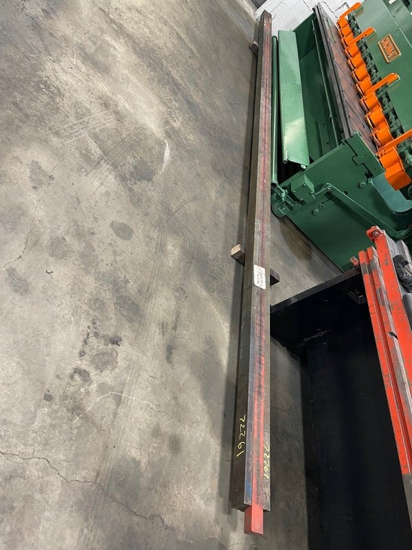 242" L, Urethane press brake die, 20' Length, 5" die width, 33/4" d242