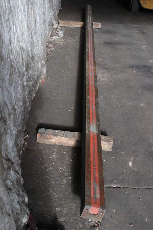 242" L, Urethane press brake die, 20' Length, 5" die width, 33/4" d242