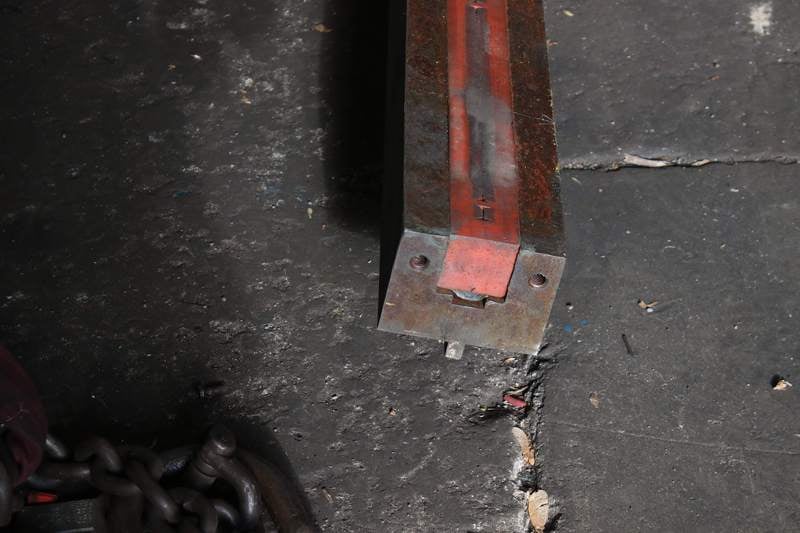 242" L, Urethane press brake die, 20' Length, 5" die width, 33/4" d242