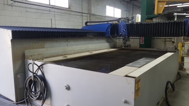 Flow #IFB-6012, Waterjet Cutting System, 6-1/2' x 13', 50 HP, 60000 psi, 2004