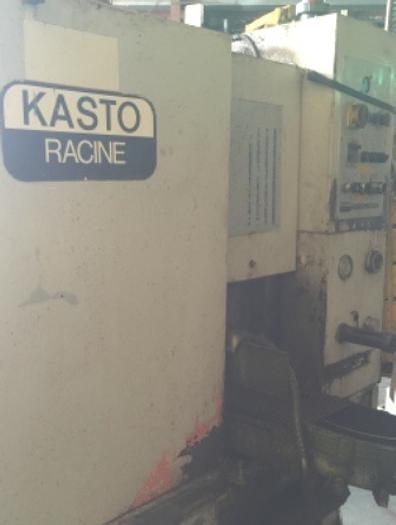 10.25" x 10.25" Kasto #SBB-260, Automatic Vertical Bandsaw, 1986