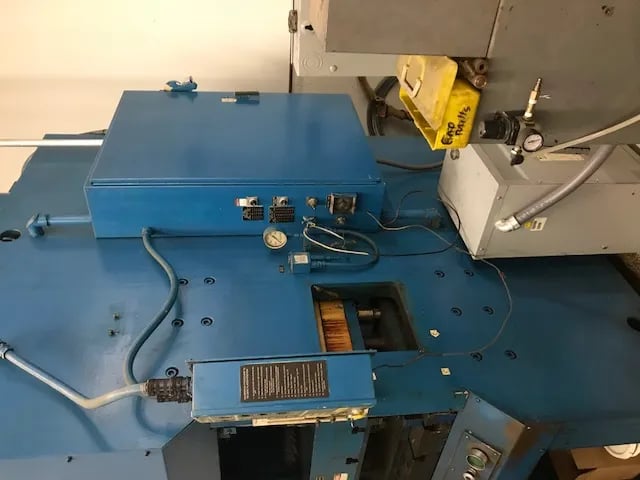 100 Ton, Greenerd #HTC-100, hydraulic press, 10" stroke, 32" x27" bed & ram, 21.7" daylight, 1986