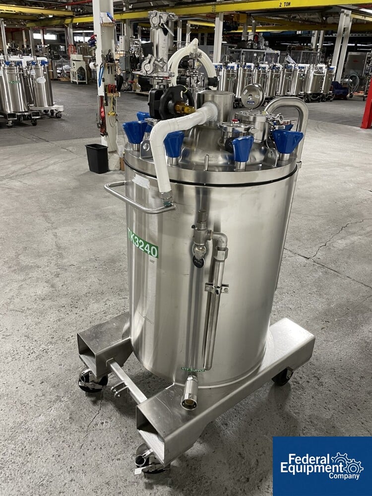 50/65 psi, Precision, Integrated Biosystems Cryovessel, 125 liter, 316L ...