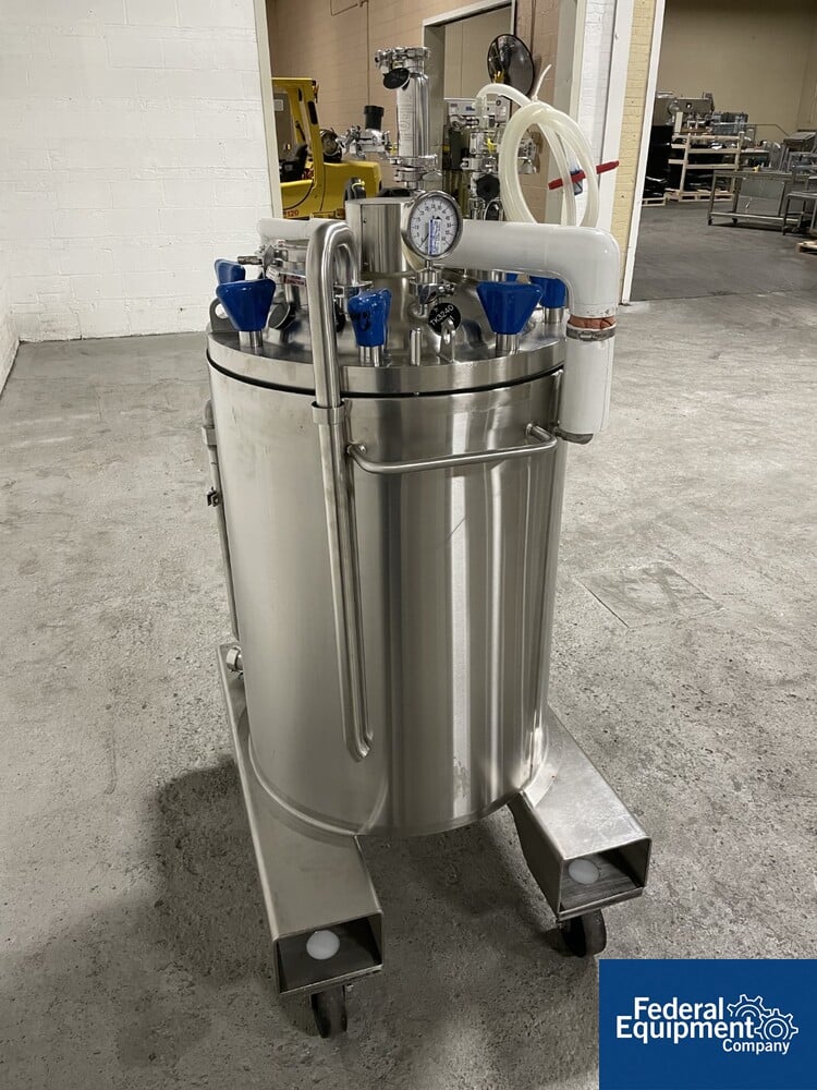 50/65 psi, Precision, Integrated Biosystems Cryovessel, 125 liter, 316L ...