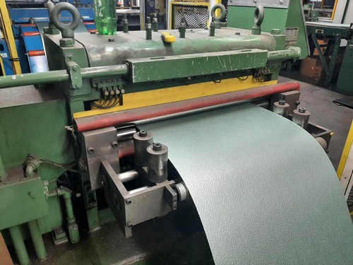 36" Herr Voss #VMLB-36/1.156-17/5-4HI-LH, Precision Leveler, 380/450 V., 2003