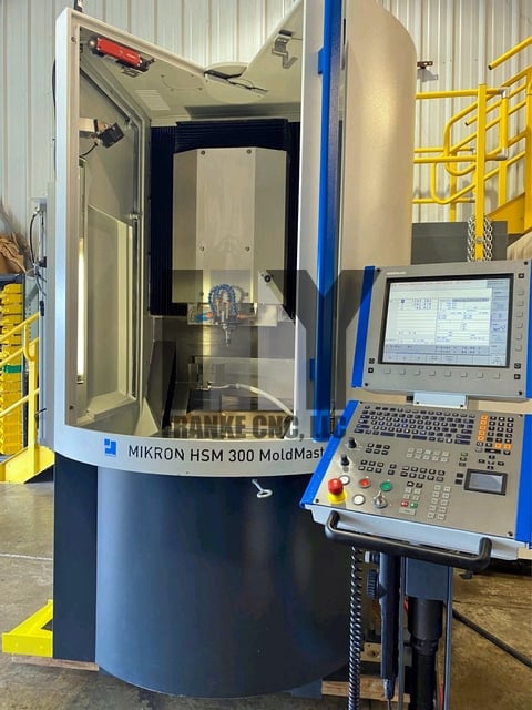 Mikron #HSM-300-MoldMaster, vertical machining center, 35 automatic tool changer, 14.9" X, 15.3" Y, 10" Z